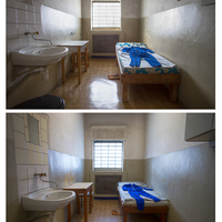 Regular prison cells.