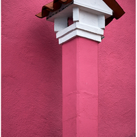 "Pink Chimney", Burano, Italy, 2018